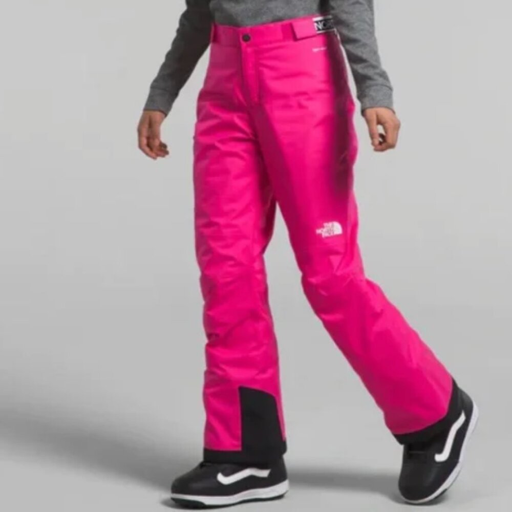 North Face Freedom Insulated Ski Snow Pant Girls L 12 Women’s XS Short